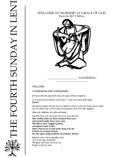 lent service project