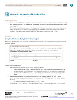 Grade 7 Mathematics Module 1, Topic A, Lesson 2