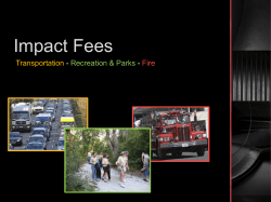 Item 3-Impact Fees - City of Palm Coast