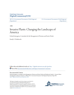 Invasive Plants - DigitalCommons@USU