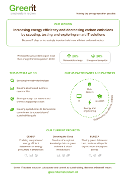 Increasing energy efficiency and decreasing carbon emissions by