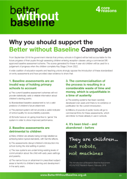 BWB Media pack - Better without BASELINE