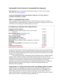The potentials of sustainable agriculture to reduce carbon dioxide in