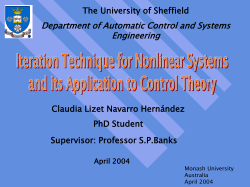Unknown input observer for fault detection