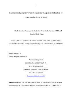 Cindie Courtin, Dominique Crete, Corinne Canestrelli - HAL