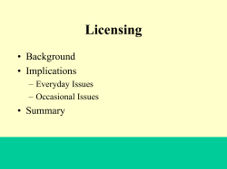 Licensing - NEOS Libraries