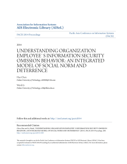 understanding organization employee`s information security