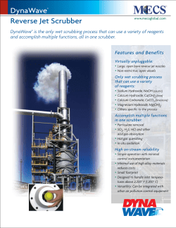 DynaWave&reg; Reverse Jet Scrubber