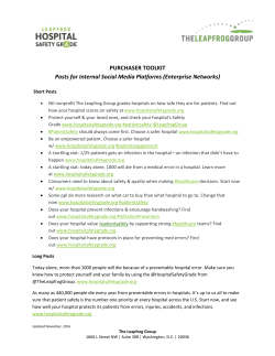 Posts for Internal Social Media Platforms