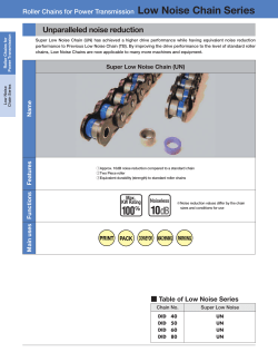 Super Low Noise Chain
