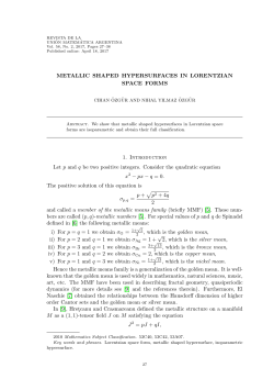 METALLIC SHAPED HYPERSURFACES IN LORENTZIAN SPACE