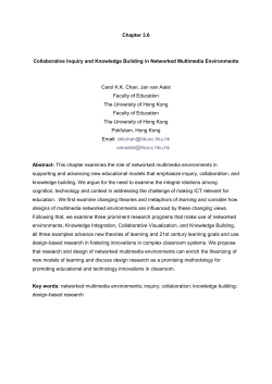 Chapter 3 - Department of Learning Technologies