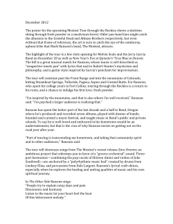 Read More - Mark Ransom and The Mostest