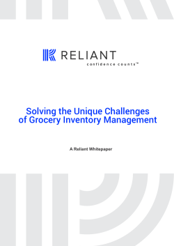 Solving the Unique Challenges of Grocery Inventory Management