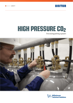 High Pressure CO2 Fire Extinguishing System