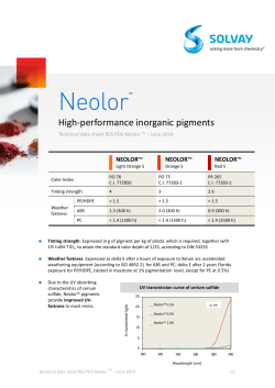 High-performance inorganic pigments