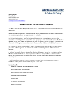 New Primary Care Practice Opens in Camp Creek