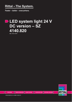 LED system light 24 V DC version &ndash; SZ 4140.820
