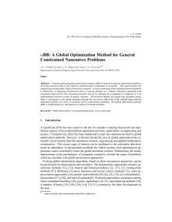 A Global Optimization Method for General Constrained Nonconvex