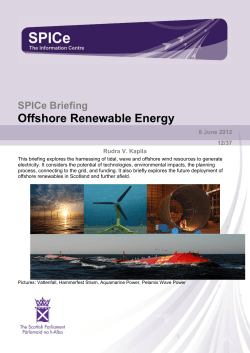 SB 12-37 Offshore Renewable Energy