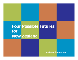Four Possible Futures for New Zealand