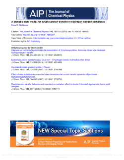 A diabatic state model for double proton transfer in