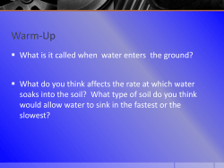 Water Quality