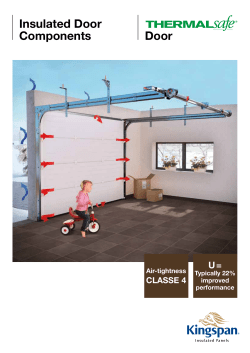 Insulated Door Components Door