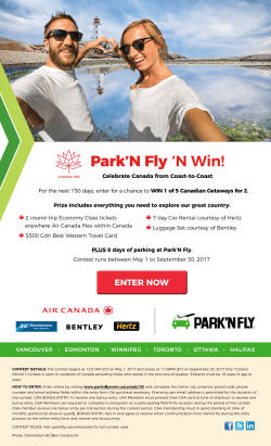 Park`N Fly `N Win!