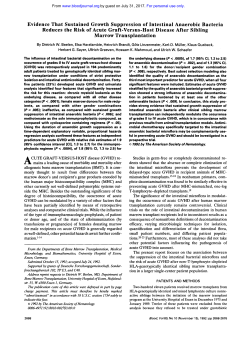 Evidence That Sustained Growth Suppression of