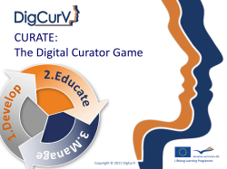 DigCurV_Welcome_to_CURATE