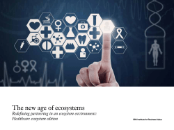The new age of ecosystems