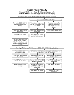 Illegal Pitch Penalty
