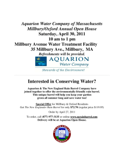 Interested in Conserving Water?