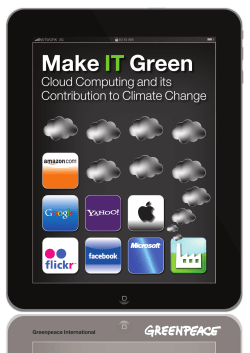 Make IT Green - Greenpeace USA