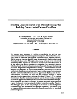 Shooting Craps in Search of an Optimal Strategy for Training