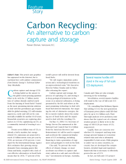 Carbon Recycling