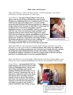 Single Adults and Retirement