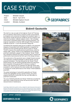 case study - Geofabrics