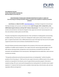 AORN 2017 Press Release