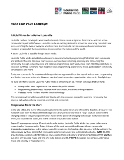 Louisville Case - Greater Public