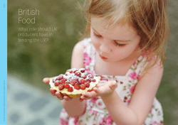 British Food - University of Leeds