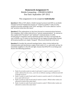 Homework Assignment #1