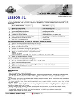 Learn to Play Lesson 1