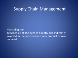 Chapter 1 Business Driven Technology