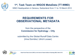 Measurement Monitoring Point Observation Process