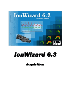 IonWizard 6.3 - Cairn Research