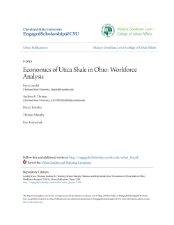 Economics of Utica Shale in Ohio