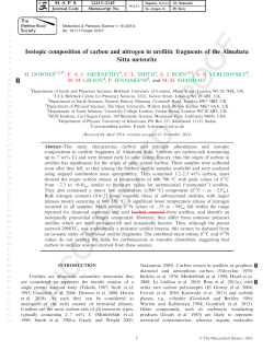 Downes, Hilary and Abernethy, FAJ and Smith, CL and Ross, AJ