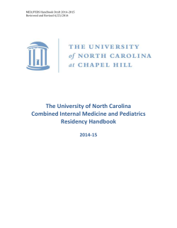 Med/Peds Program Handbook